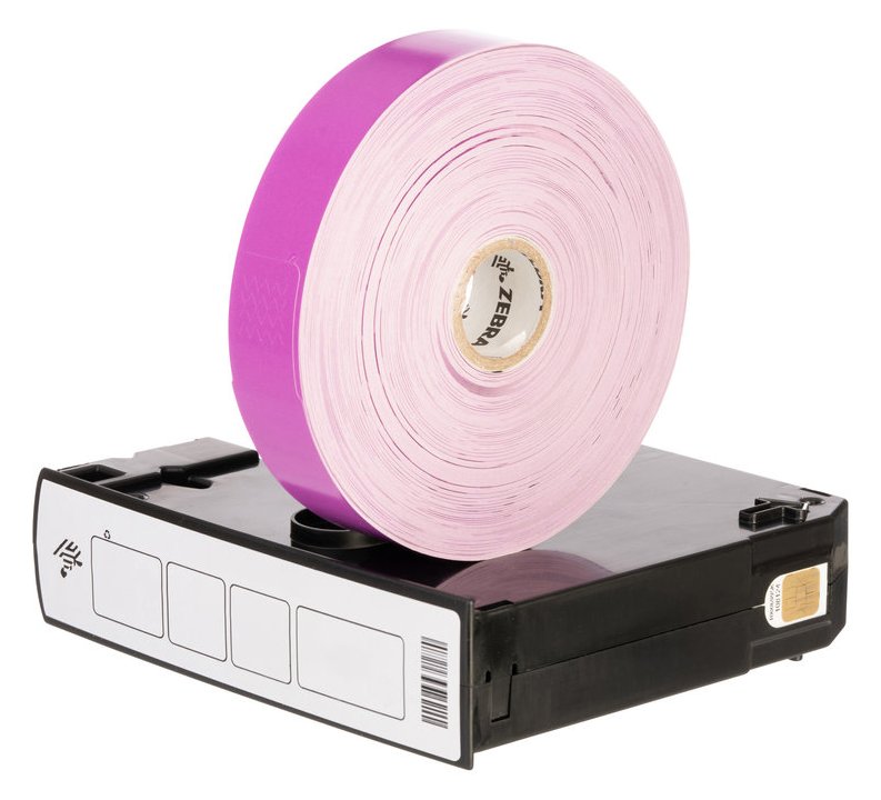 Zebra Z-Band Fun - Lila - 25.4 x 254 mm 2100 Etikett(en) (6 Rolle(n)