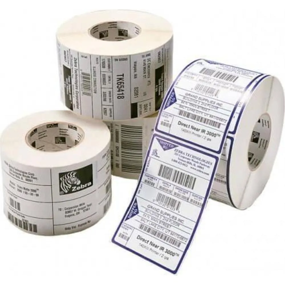 Zebra Z-Ultimate 3000T - Polyester - permanenter Klebstoff - beschichtet - weiß - 50.8 x 9.5 mm 14980 Etikett(en), Ansicht 2