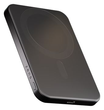 Zens Pro 1 - Induktive Power Bank - dünn - 5000 mAh - Schwarz von LumaTech