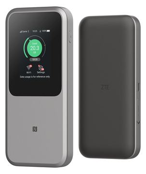 ZTE MU5120 Mobiler 5G-WLAN-Hotspot 3800 MBit/s Grau von LumaTech