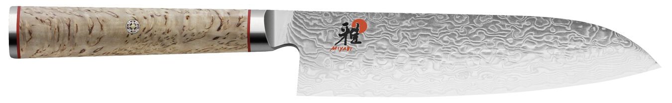 Zwilling MIYABI 5000 MCD - Santokumesser - 18 cm - braun