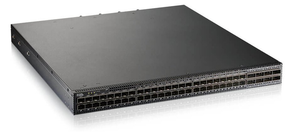 ZyXEL CX4800-56F - Switch - Faseraggregation - L3 - managed - 48x10/25 Gigabit SFP28 + 8x100 Gigabit QSFP28 - PoE(323 W)