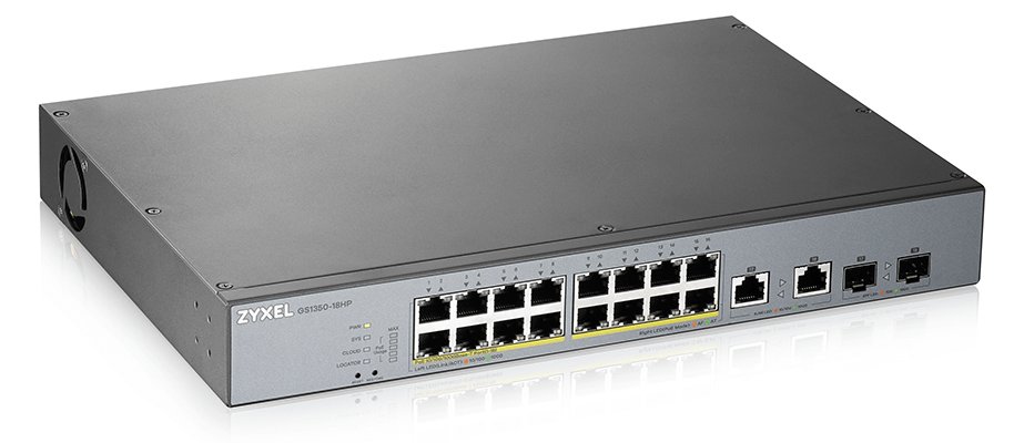 ZyXEL GS1350-18HP - Switch - Smart - 16 x 10/100/1000 (PoE+)