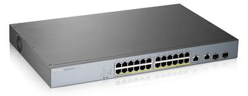 ZyXEL GS1350-26HP - Switch - Smart - 24 x 10/100/1000 (PoE+) von LumaTech