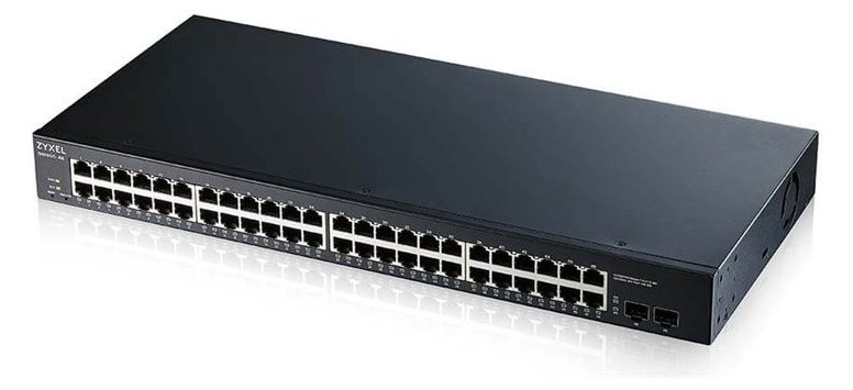 ZyXEL GS1900-48 - Switch - Smart - 48 x 10/100/1000 + 2 x Gigabit SFP