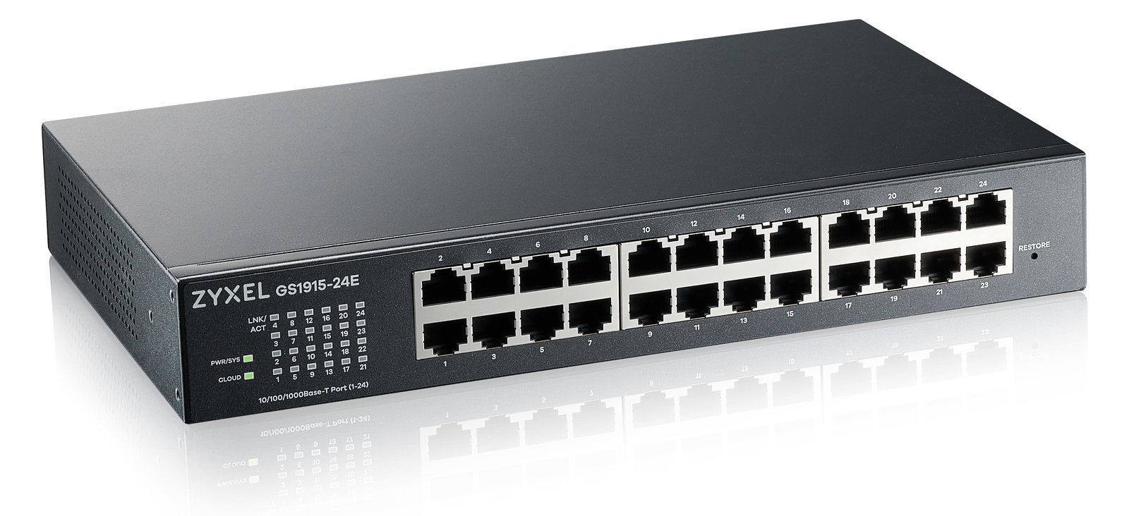 ZyXEL GS1915 Series GS1915-24E - Switch - kompatibel mit NebulaFLEX