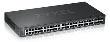 ZyXEL GS2220-50 - Switch - managed - 44 x 10/100/1000 + 4 x Kombi-Gigabit-SFP + 2 x Gigabit SFP von LumaTech