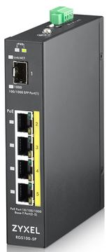 ZyXEL RGS100-5P - Switch - unmanaged - 4 x 10/100/1000 (PoE+) von LumaTech