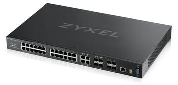 ZyXEL XGS4600-32 - Switch - L3 - managed - 24 x 10/100/1000 + 4 x Kombi-Gigabit-SFP + 4 x 10 Gigabit SFP+ von LumaTech