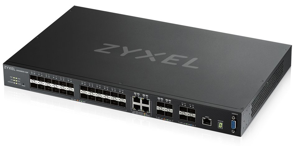 ZyXEL XGS4600-32F - Switch - L3 - managed - 24 x Gigabit SFP + 4 x Kombi-Gigabit-SFP + 4 x 10 Gigabit SFP+