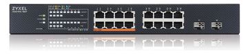 ZyXEL XMG1915-18EP 16-Port 2.5GbE 2 SFP+ 8 x PoE++ 802.3bt - 16-Port von LumaTech