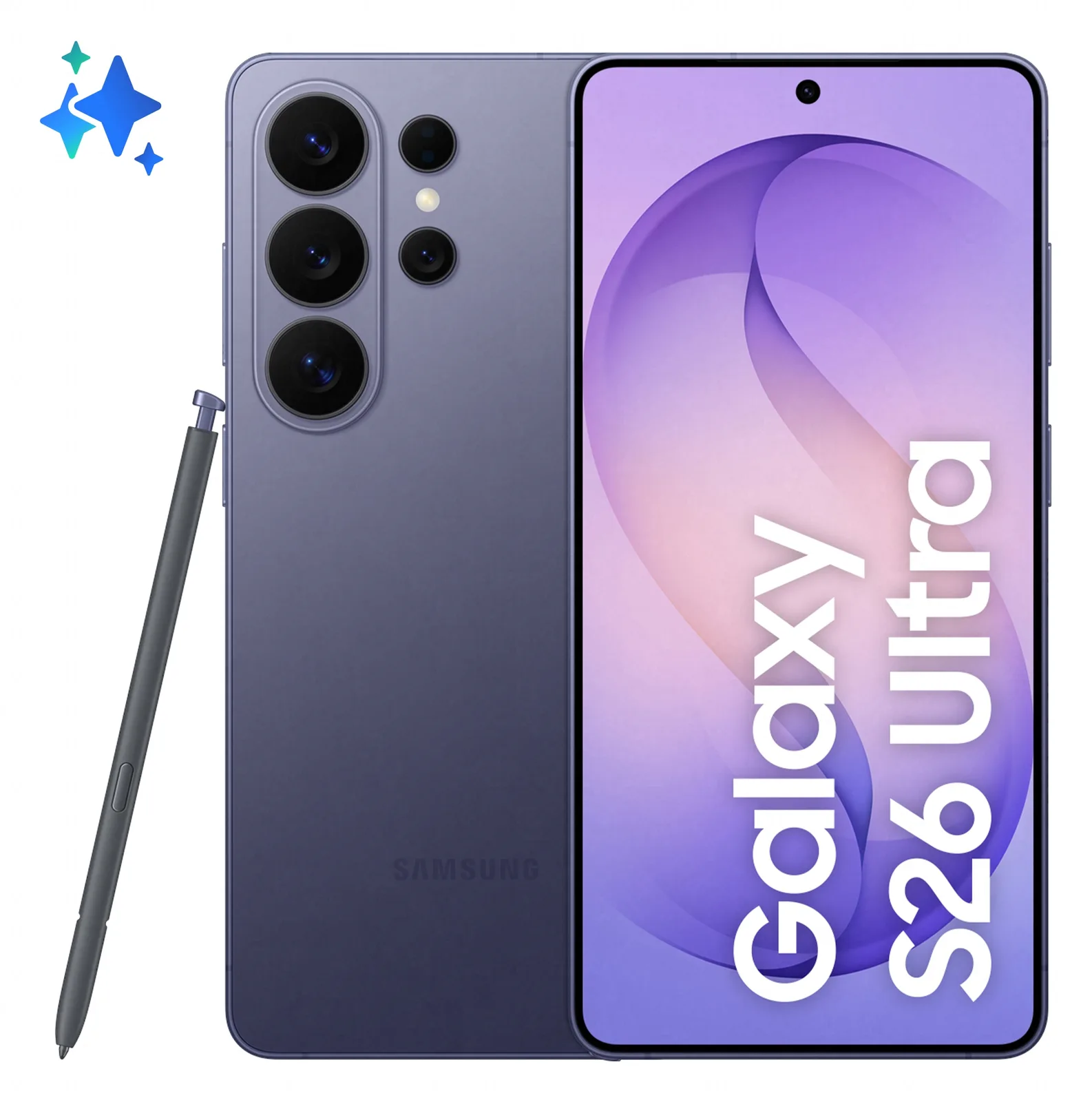 Samsung Galaxy S26 Ultra 256GB cobalt violet, Ansicht 2