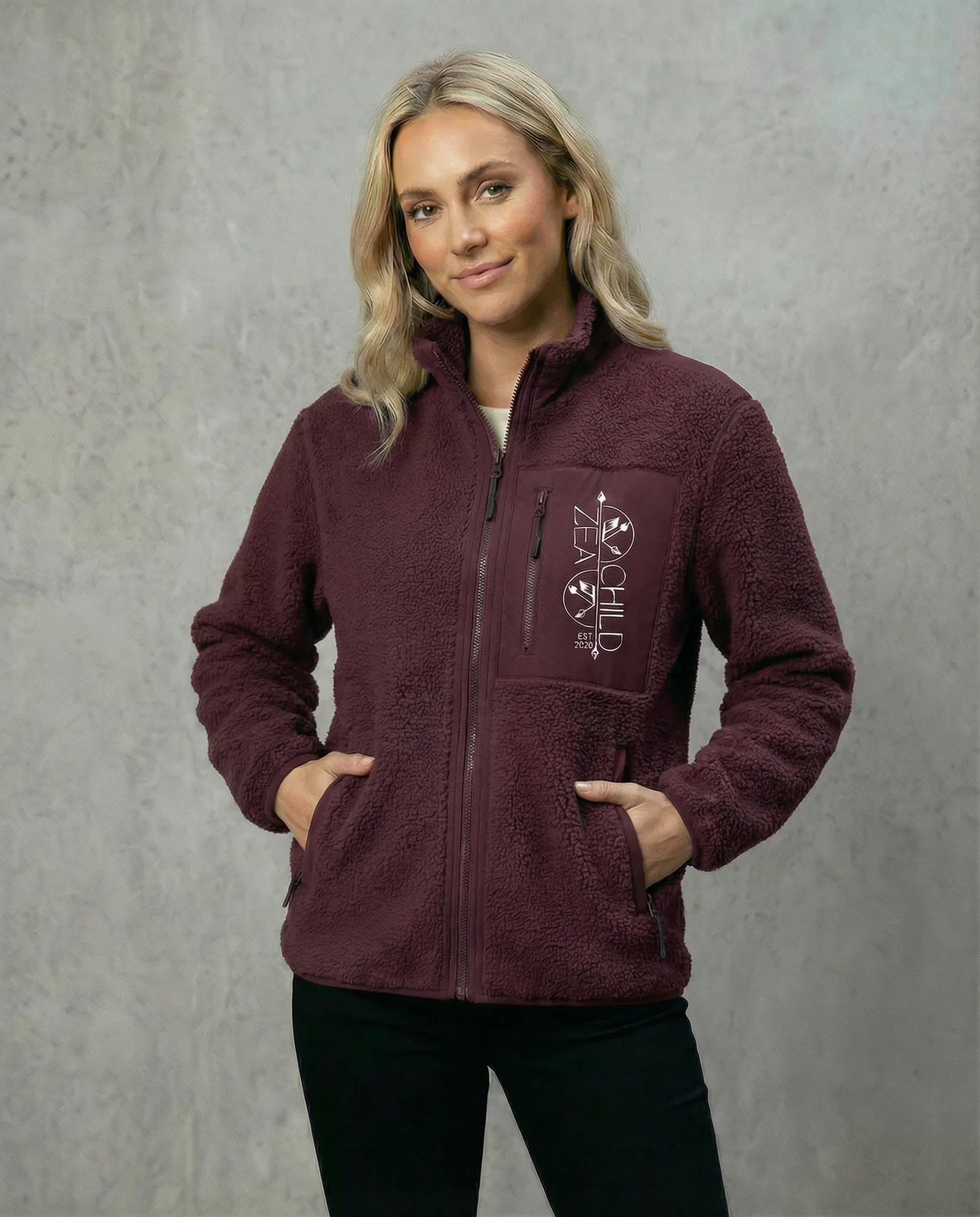 Zeachild Damen EcoSherpa Jacke, Ansicht 4