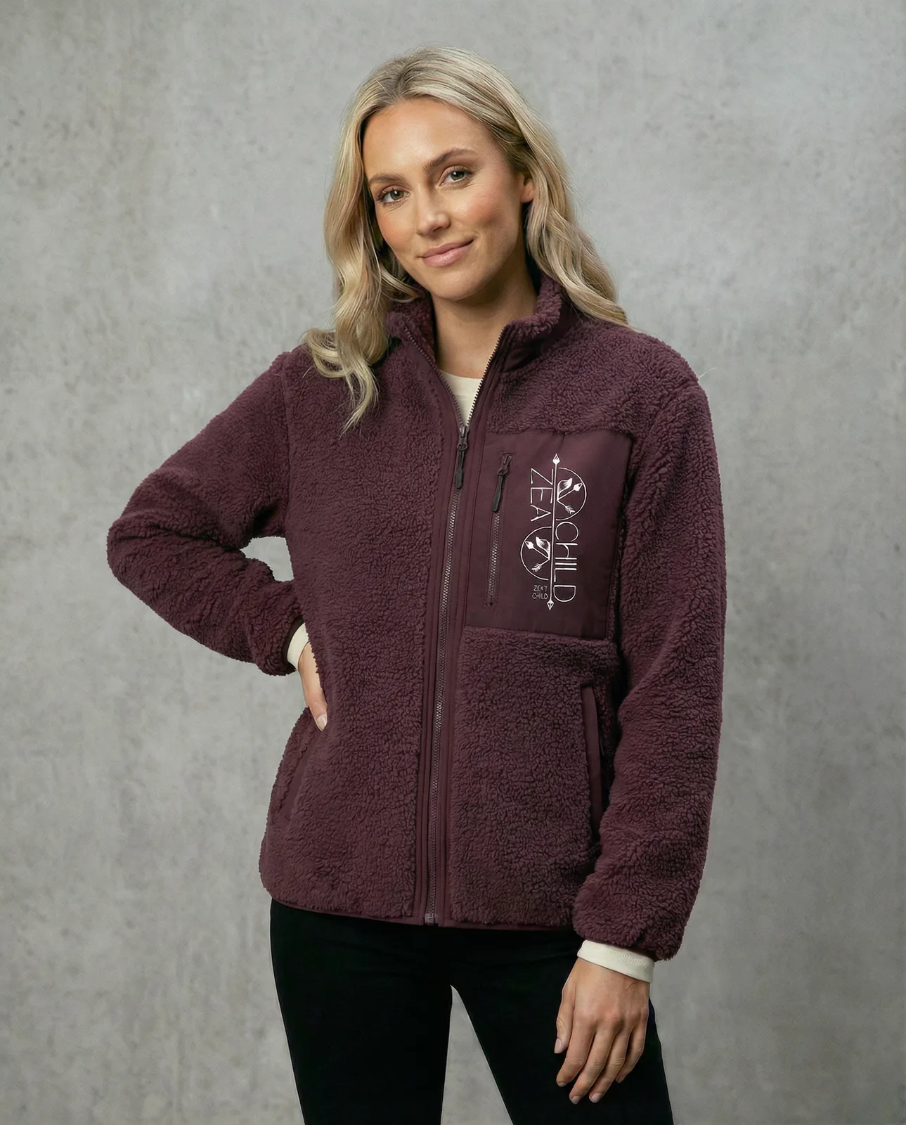 Zeachild Damen EcoSherpa Jacke, Ansicht 5