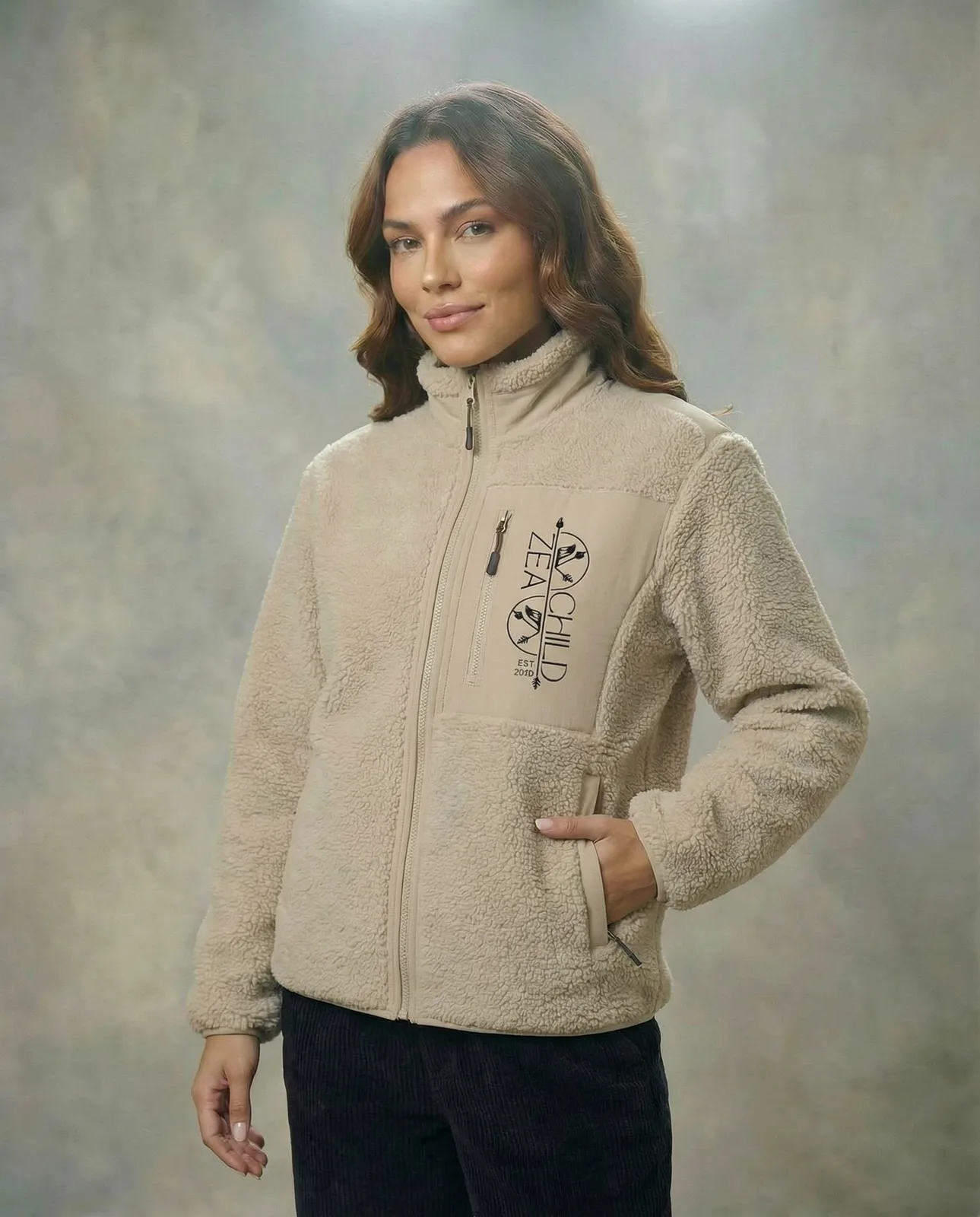 Zeachild Damen EcoSherpa Jacke, Ansicht 10