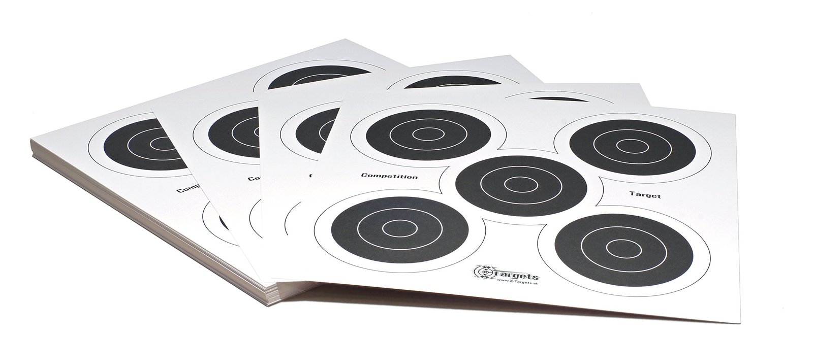 Zielscheiben *Competition Target* / 26x26 cm/Karton 250g/m²