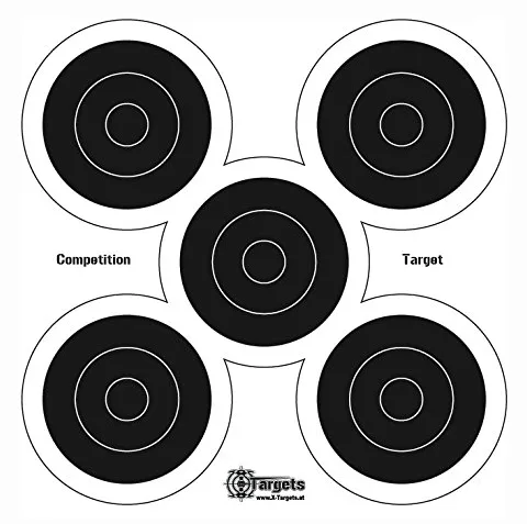 Zielscheiben *Competition Target* / 26x26 cm/Karton 250g/m², Ansicht 3
