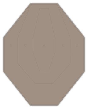 IPSC Wettkampfscheibe
