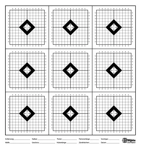 X-Targets Einschießscheibe SX9 / 50x52cm / 120gm², Ansicht 2