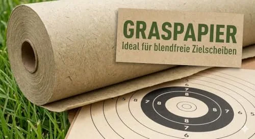 X-Targets Geisel Zielscheiben 70x50 cm, 120g/m² Graspapier mit sichtbaren Einschusslöchern und blendfreier Oberfläche für Sportschützen, Verteidigungstraining, Polizei, Airsoft (Mit Gesicht/40), Ansicht 8