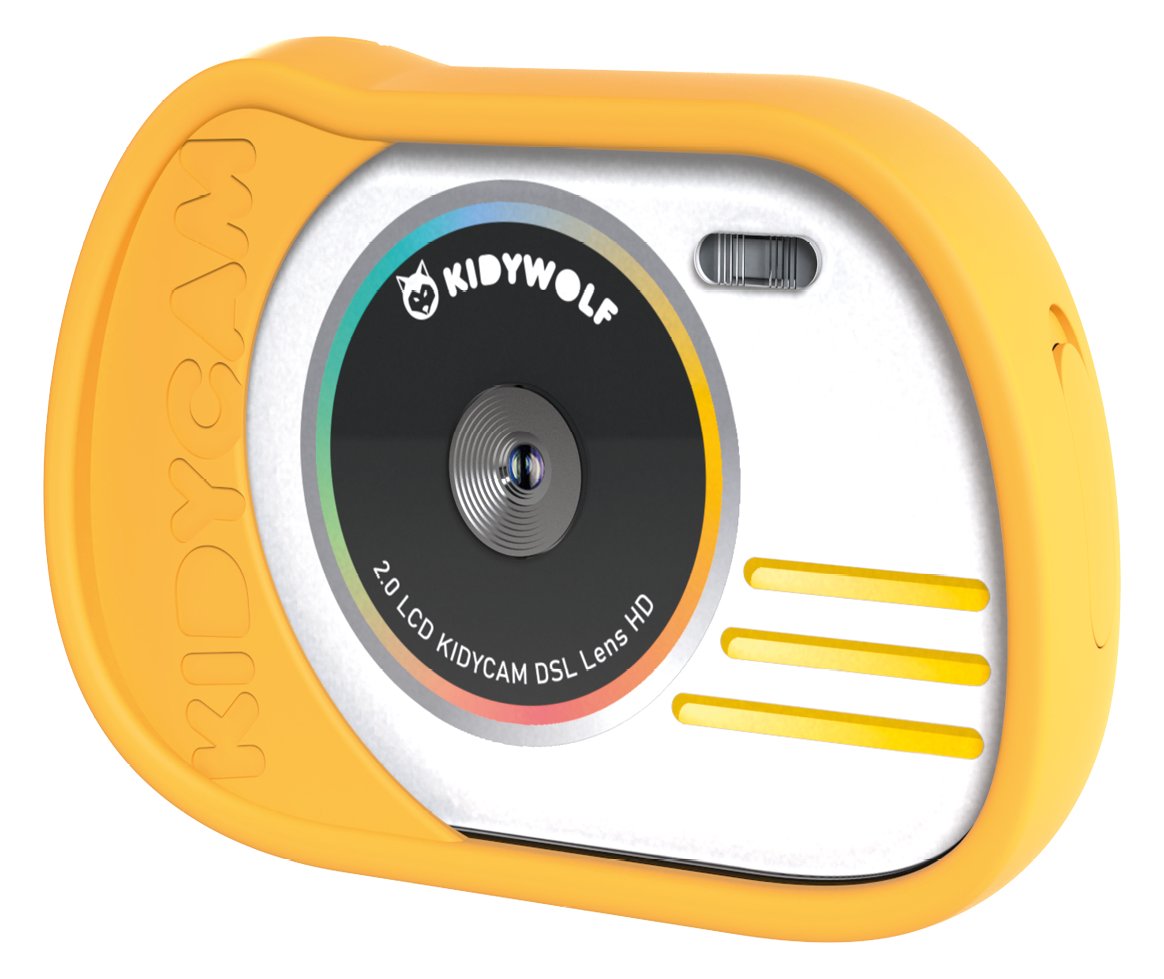 Kidywolf KIDYCAM - für Kinder - 3 Jahr e - Gelb - Digitalkamera - 8 MP