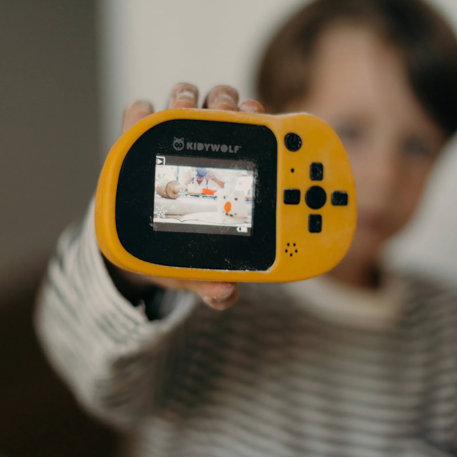 Kidywolf KIDYCAM - für Kinder - 3 Jahr e - Gelb - Digitalkamera - 8 MP, Ansicht 3
