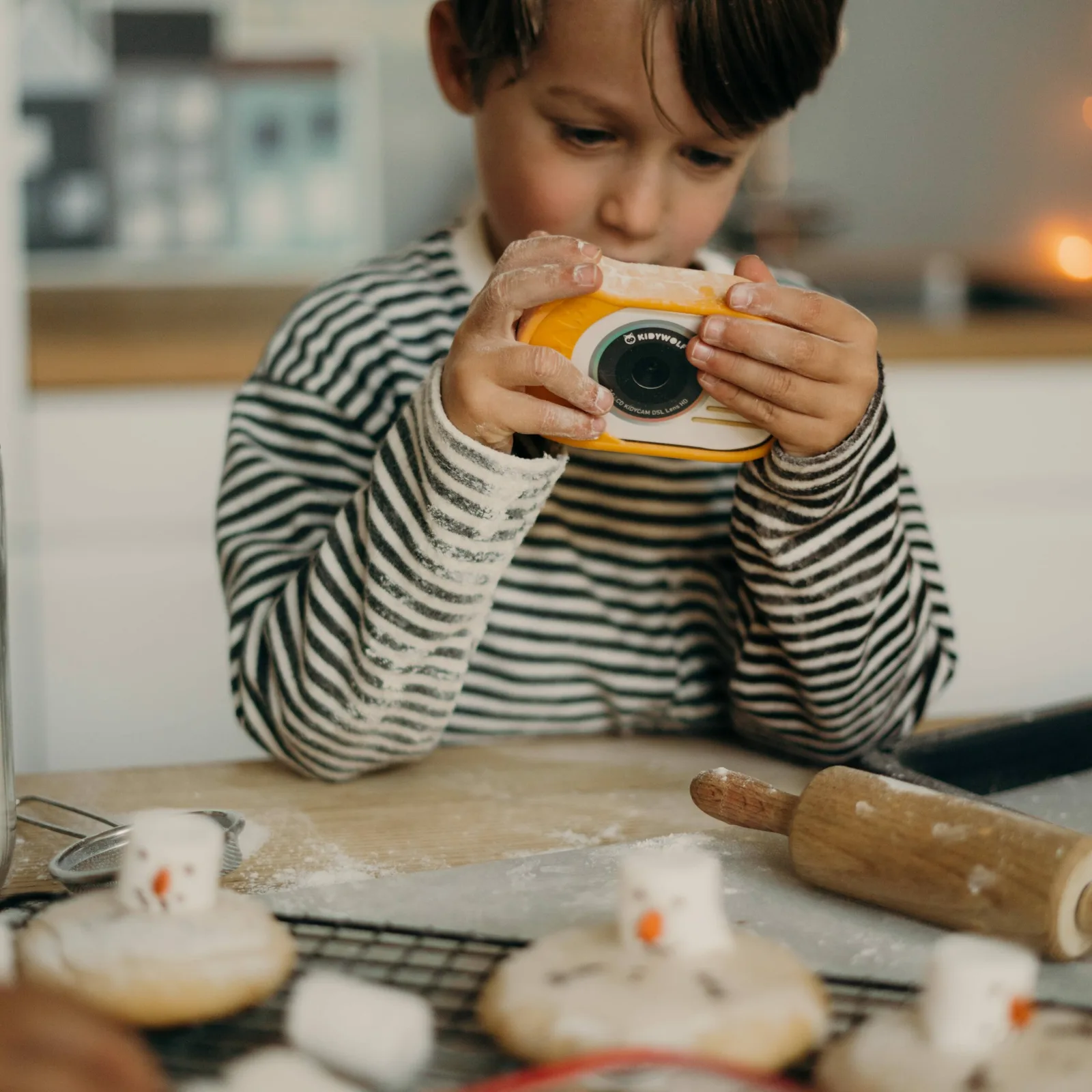 Kidywolf KIDYCAM - für Kinder - 3 Jahr e - Gelb - Digitalkamera - 8 MP, Ansicht 4