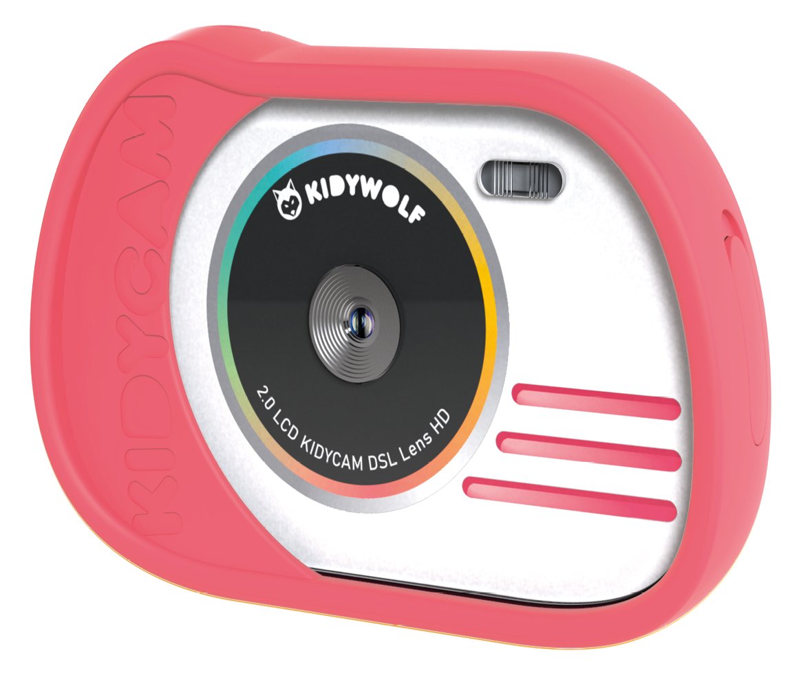 Kidywolf KIDYCAM - für Kinder - 3 Jahr e - Rose - Digitalkamera - 8 MP