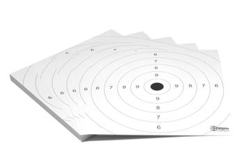 Zielscheiben *DOT Target* | 26x26 cm | Karton 250g/m² | Ideal für Bogensport und Schießtraining