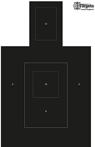 Große Zielscheiben R.E.C. Target / 50x70 cm/Papier 120g/m², Ansicht 2