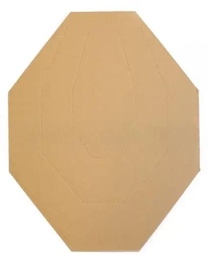 IPSC Micro Target, 40% der Größe von IPSC Classic Target (5 Stück)