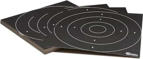 Zielscheiben Set 140-teilig Standard/Duel Target / 52x55cm und 26x26 cm/Karton 250g/m², Ansicht 7