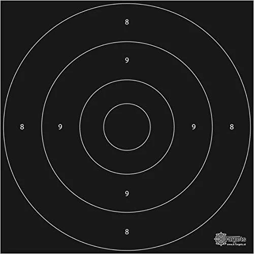 Zielscheiben Set 140-teilig Standard/Duel Target / 52x55cm und 26x26 cm/Karton 250g/m², Ansicht 8