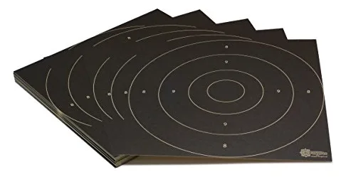 Zielscheiben *Duel Target* / 26x26 cm/Schießscheibenkarton 200 g/m² Chamois (100 Stück), Ansicht 2