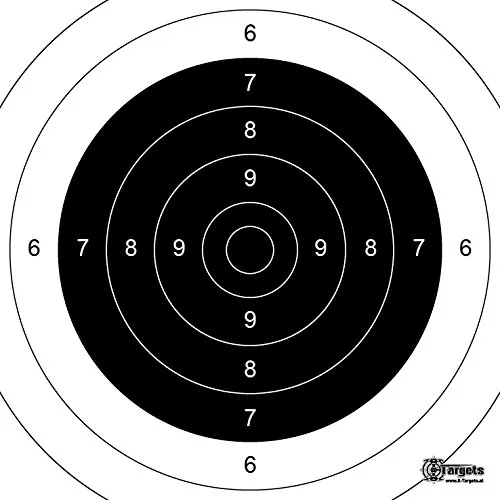 Zielscheiben *Standard Target* / 26x26 cm/Karton 250g/m², Ansicht 3