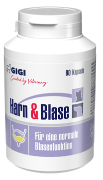 GIGI Vet Harn & Blase N90 Kapseln für Hunde und Katzen
