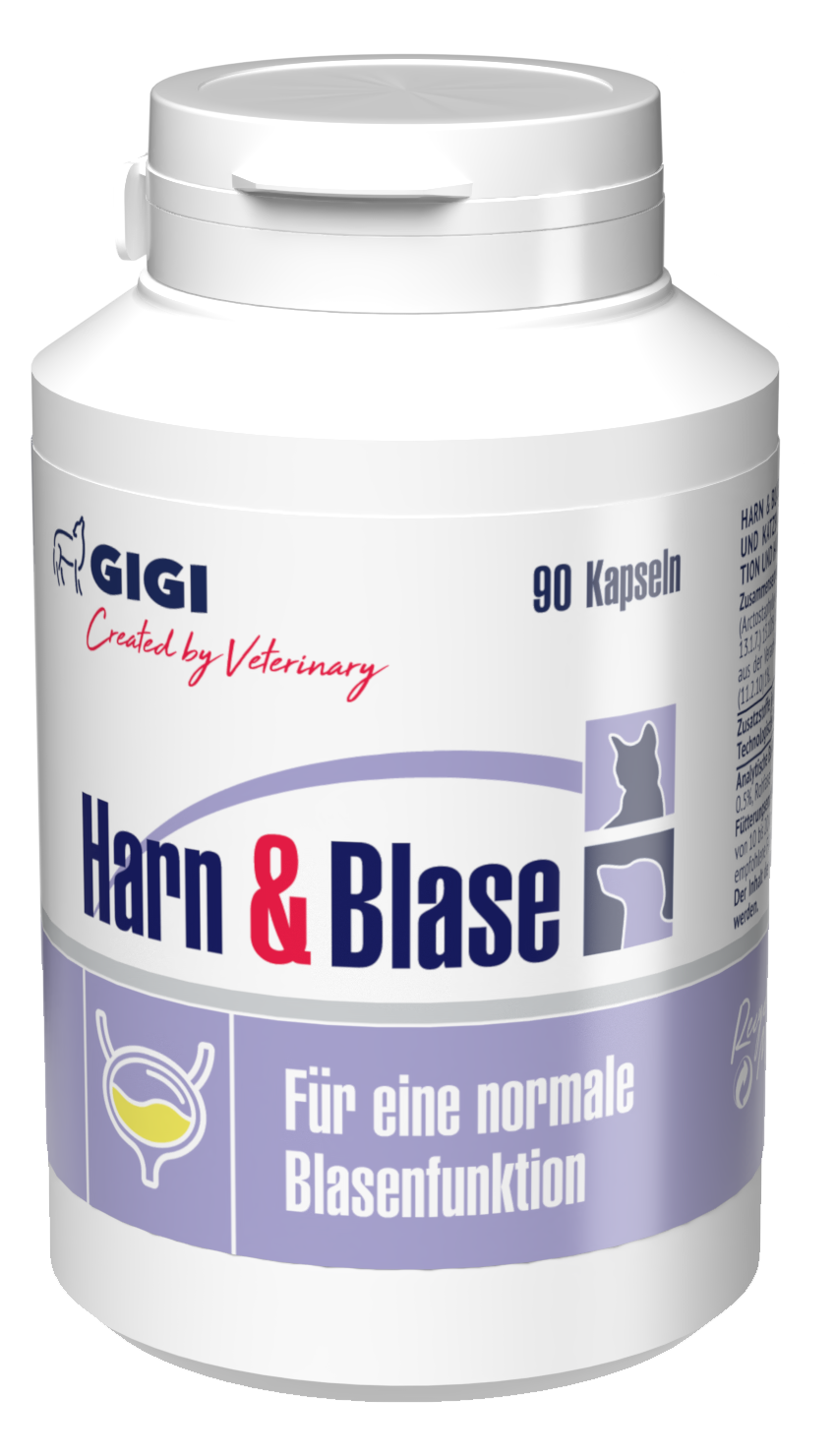 GIGI Vet Harn & Blase N90 Kapseln für Hunde und Katzen