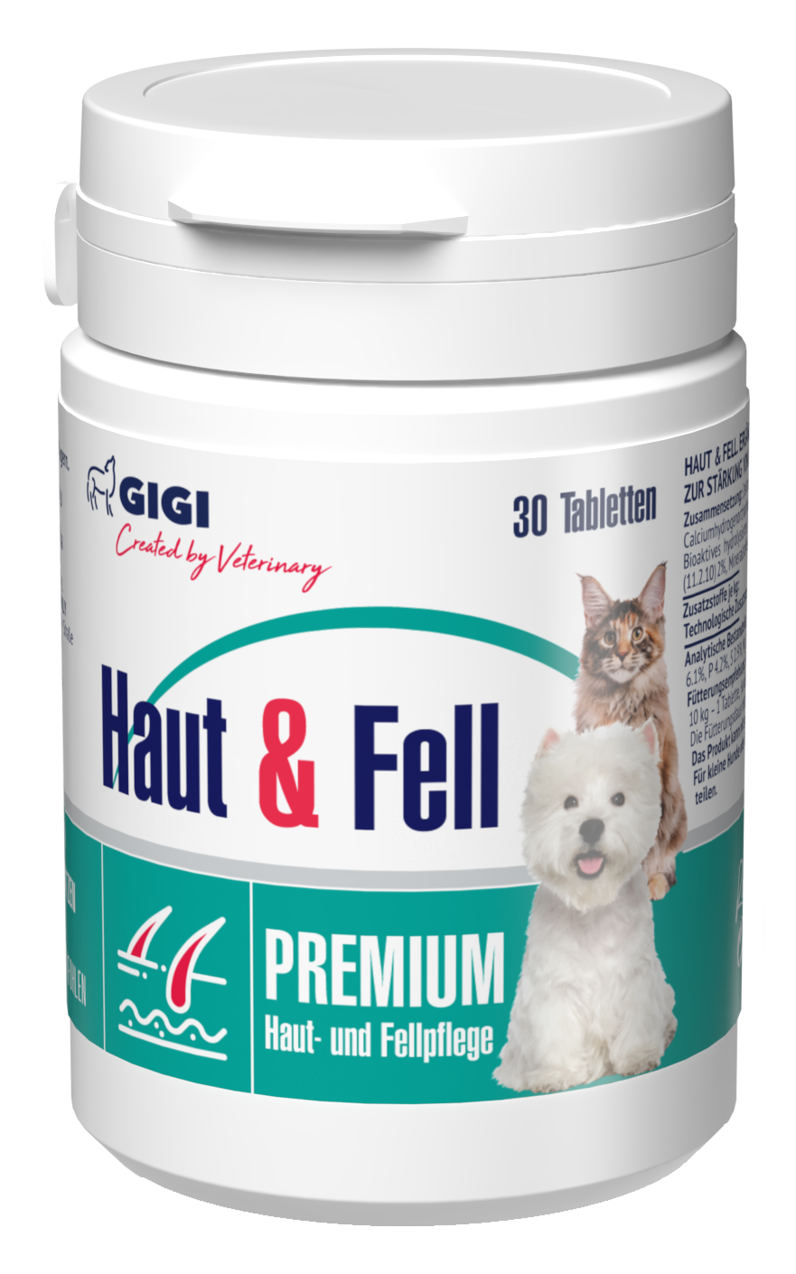 GIGI Vet Haut & Fell N30 für Hunde und Katzen