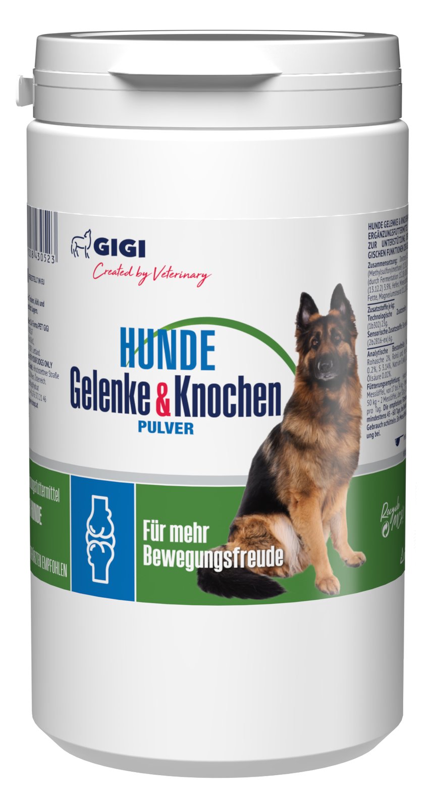 GIGI Vet Gelenke & Knochen Pulver 1040g
