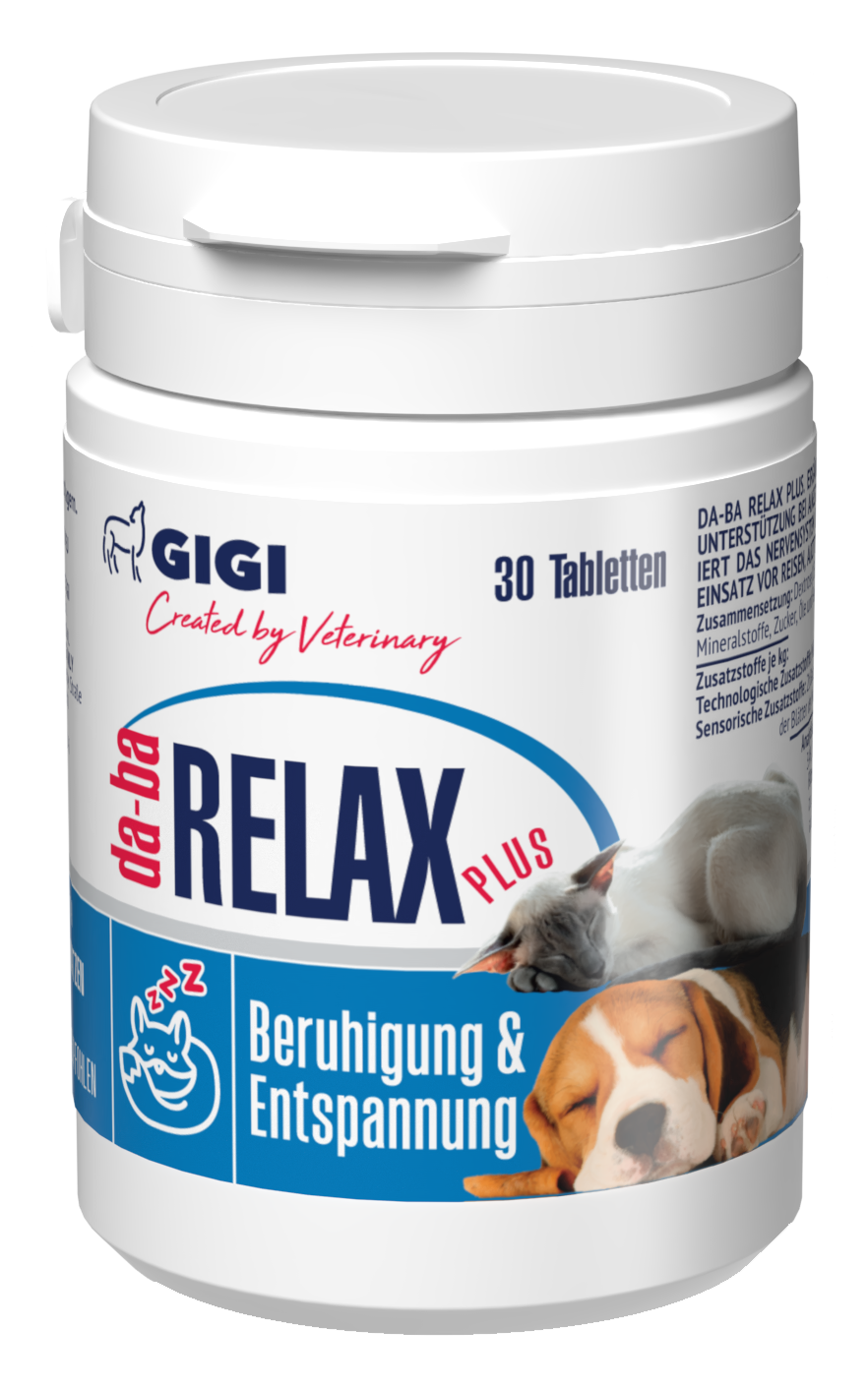 GIGI Vet da-ba relax Plus N30 für Hunde und Katzen