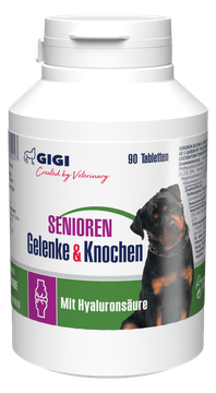 GIGI Vet Senioren Hunde Gelenke & Knochen N90 von Feines Futter Tiernahrung