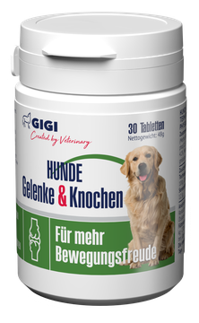 GIGI Vet Hunde Gelenke & Knochen N30 von Feines Futter Tiernahrung