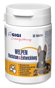 GIGI Vet Welpen Wachstum & Entwicklung N30 von Feines Futter Tiernahrung