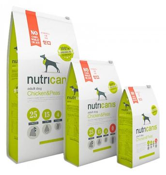 Nutricanis Trockenfutter Adult Dog Huhn + Erbsen