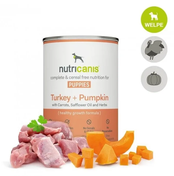 Nutricanis Welpenfutter Pute + Kürbis, Ansicht 3