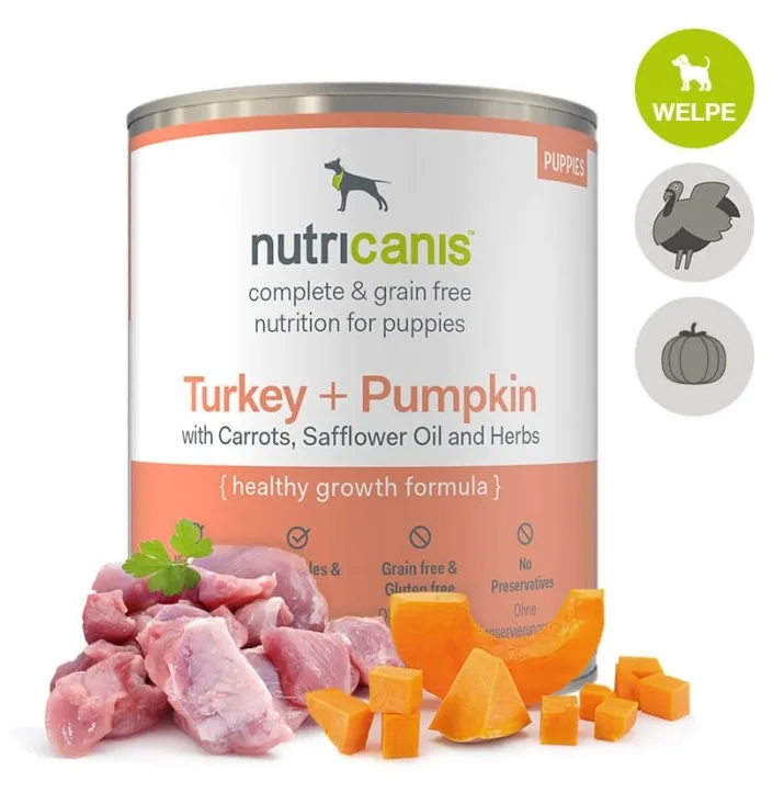 Nutricanis Welpenfutter Pute + Kürbis, Ansicht 4