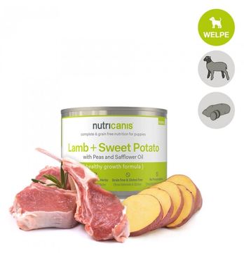 Nutricanis Welpenfutter Lamm + Süßkartoffel von Feines Futter Tiernahrung
