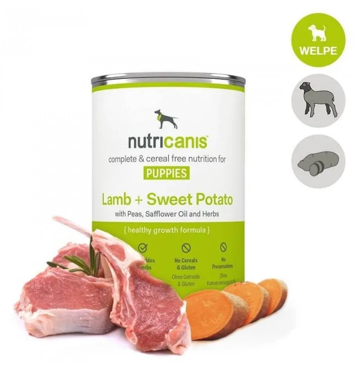 Nutricanis Welpenfutter Lamm + Süßkartoffel, Ansicht 3