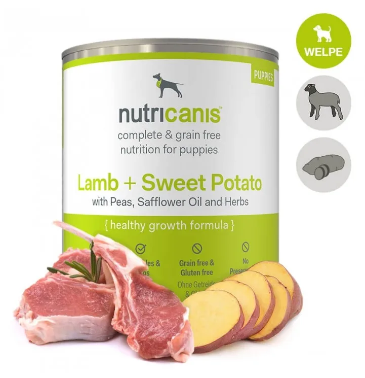 Nutricanis Welpenfutter Lamm + Süßkartoffel, Ansicht 4