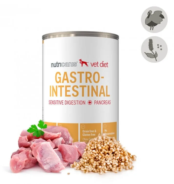 Nutricanis Schonkost Pute + Quinoa, sensible Verdauung, Pankreas, Ansicht 3